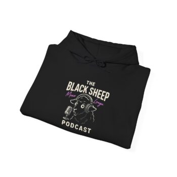 Black Sheep Podcast Hoodie/Sweatshirt (Medium Heavy Fabric) - Image 4